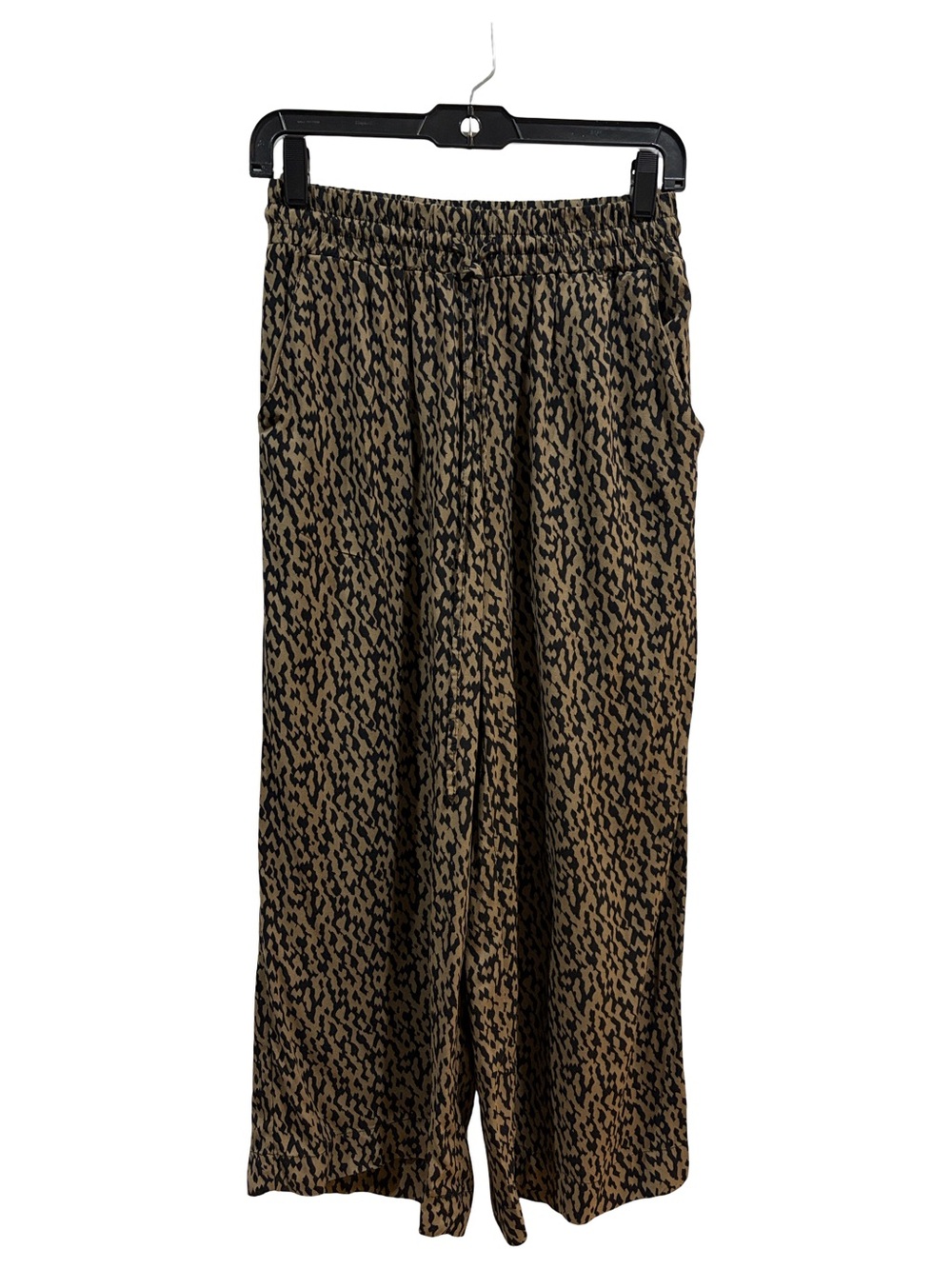 🏡 Primark Wide-Leg Pull-On Pants - Black & Brown - Size 6